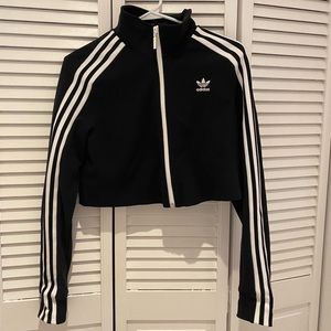 Cropped adidas jacket